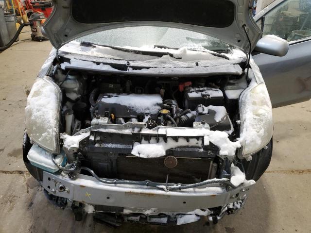 JTDKT923085194622 - 2008 TOYOTA YARIS SILVER photo 11