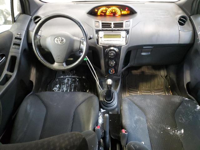 JTDKT923085194622 - 2008 TOYOTA YARIS SILVER photo 8