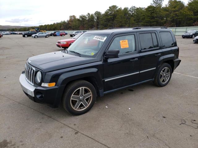 1J8FT48W98D783754 - 2008 JEEP PATRIOT LIMITED BLACK photo 1