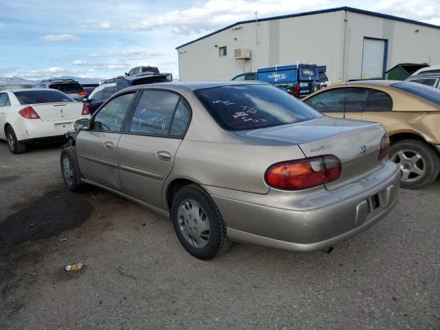 1G1ND52TXX6172423 - 1999 CHEVROLET MALIBU GOLD photo 2