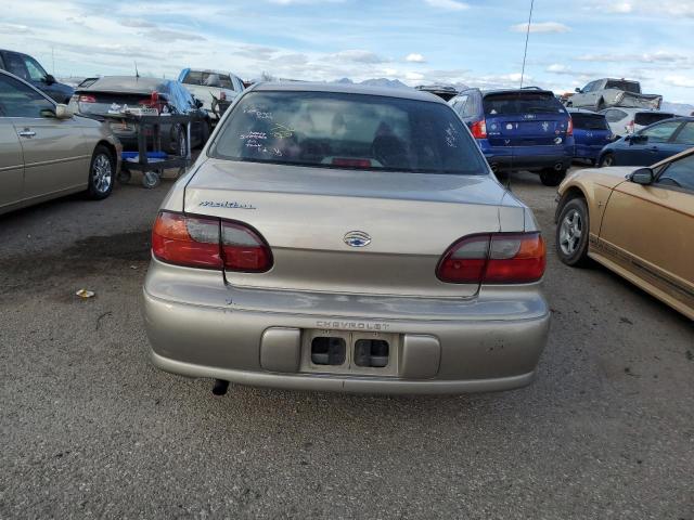 1G1ND52TXX6172423 - 1999 CHEVROLET MALIBU GOLD photo 6