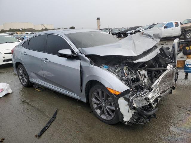 19XFC1F75KE216657 - 2019 HONDA CIVIC EXL SILVER photo 4