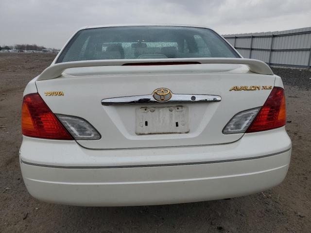 4T1BF28B42U236280 - 2002 TOYOTA AVALON XL WHITE photo 6