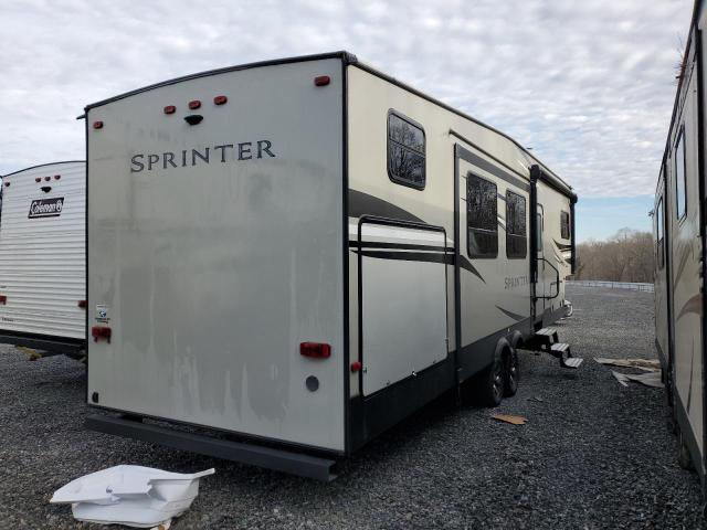 4YDF32F20K1532056 - 2019 KEYSTONE SPRINTER WHITE photo 4