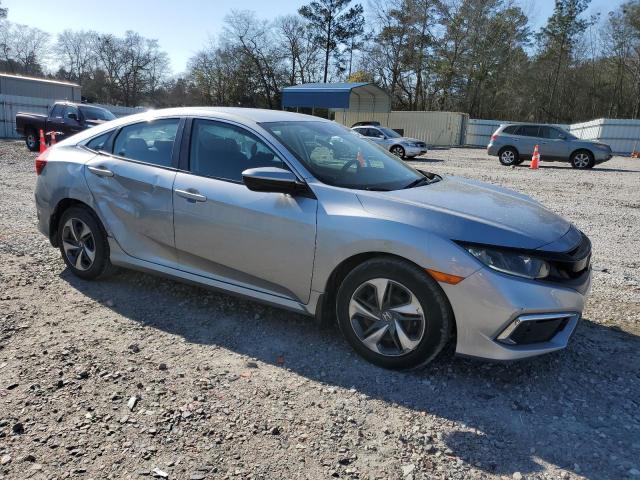 2HGFC2F68LH579863 - 2020 HONDA CIVIC LX SILVER photo 4