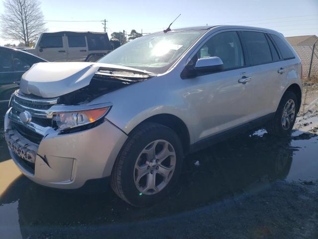 2FMDK4JC6DBC80003 - 2013 FORD EDGE SEL SILVER photo 1