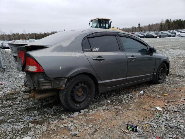 2HGFA15649H027772 - 2009 HONDA CIVIC LX-S Boz foto 3