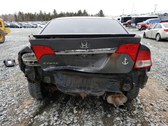 2HGFA15649H027772 - 2009 HONDA CIVIC LX-S Boz foto 6