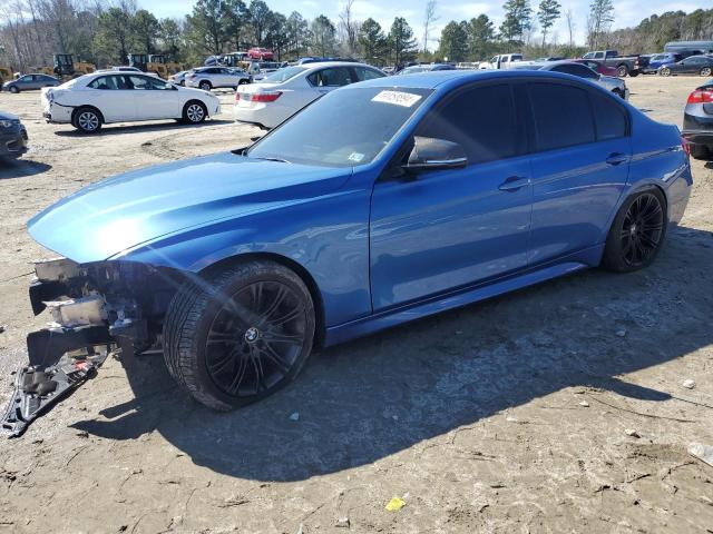WBA8B3C53GK777273 - 2016 BMW 340 I BLUE photo 1