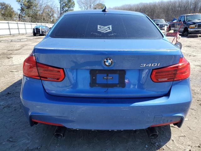 WBA8B3C53GK777273 - 2016 BMW 340 I BLUE photo 6