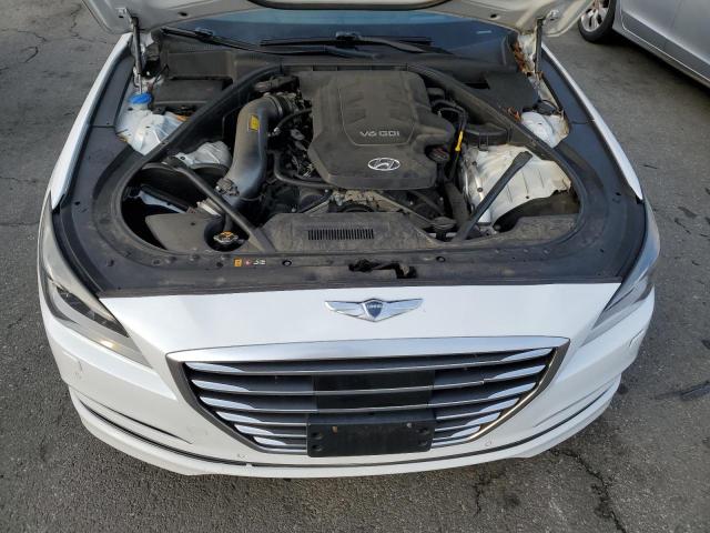 KMHGN4JE1FU023169 - 2015 HYUNDAI GENESIS 3.8L WHITE photo 11