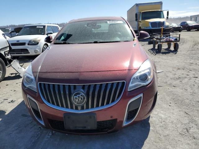 2G4GT5GX4H9123187 - 2017 BUICK REGAL GS RED photo 5