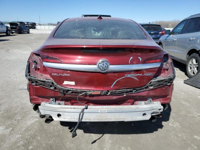 2G4GT5GX4H9123187 - 2017 BUICK REGAL GS 红色 照片 6