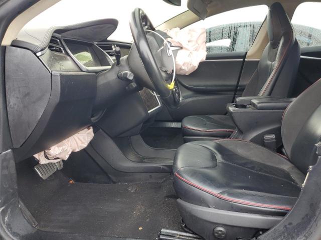 5YJSA1DP1DFP11264 - 2013 TESLA MODEL S Czerwony zdjęcie 7