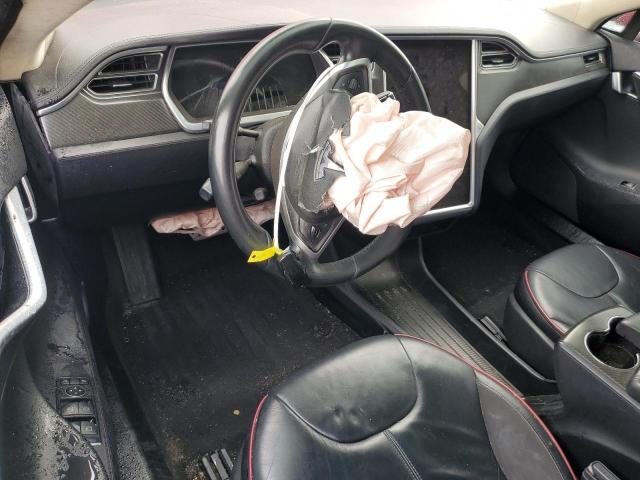 5YJSA1DP1DFP11264 - 2013 TESLA MODEL S Czerwony zdjęcie 8