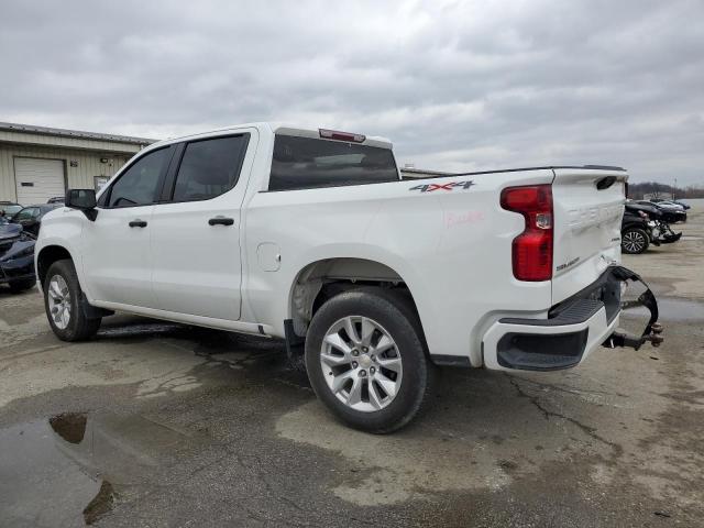 1GCPDBEK7NZ532230 - 2022 CHEVROLET SILVERADO K1500 CUSTOM WHITE photo 2