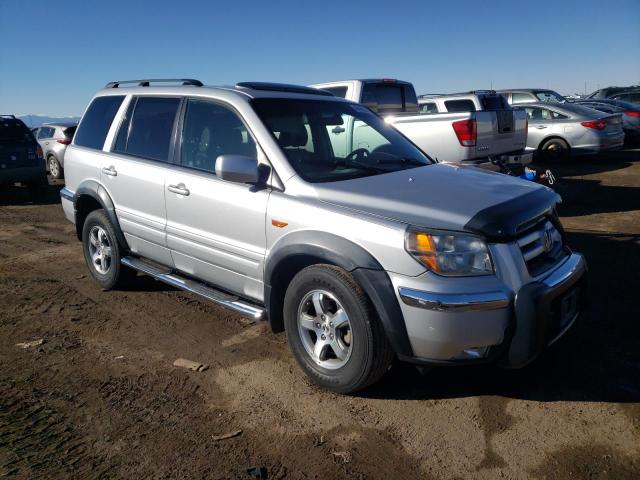 5FNYF287X6B041759 - 2006 HONDA PILOT EX SILVER photo 4