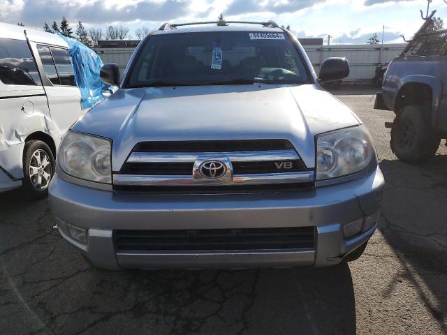 JTEBT14R958020508 - 2005 TOYOTA 4RUNNER SR5 SILVER photo 5