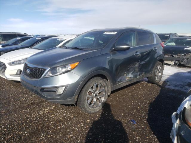 KNDPCCAC0E7572426 - 2014 KIA SPORTAGE EX GRAY photo 1