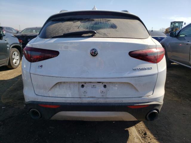 ZASFAKPN0J7B73652 - 2018 ALFA ROMEO STELVIO SPORT Weiß Foto 6