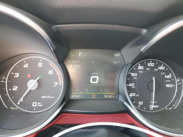 ZASFAKPN0J7B73652 - 2018 ALFA ROMEO STELVIO SPORT Weiß Foto 9