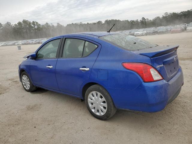 3N1CN7AP5HL859914 - 2017 NISSAN VERSA S BLUE photo 2