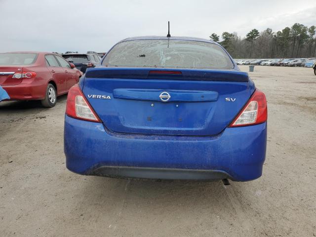 3N1CN7AP5HL859914 - 2017 NISSAN VERSA S BLUE photo 6