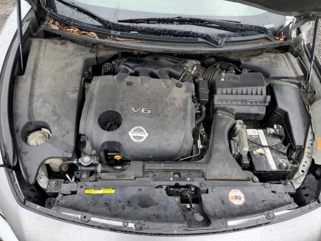 1N4AA51E39C812578 - 2009 NISSAN MAXIMA S SILVER photo 11