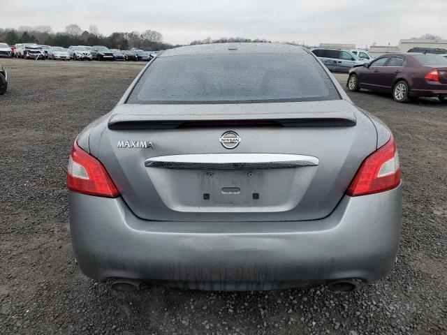 1N4AA51E39C812578 - 2009 NISSAN MAXIMA S SILVER photo 6