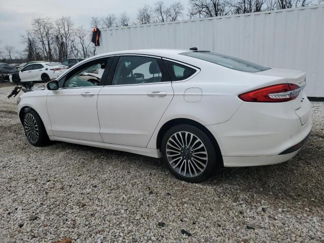 3FA6P0HD7JR164155 - 2018 FORD FUSION SE WHITE photo 2