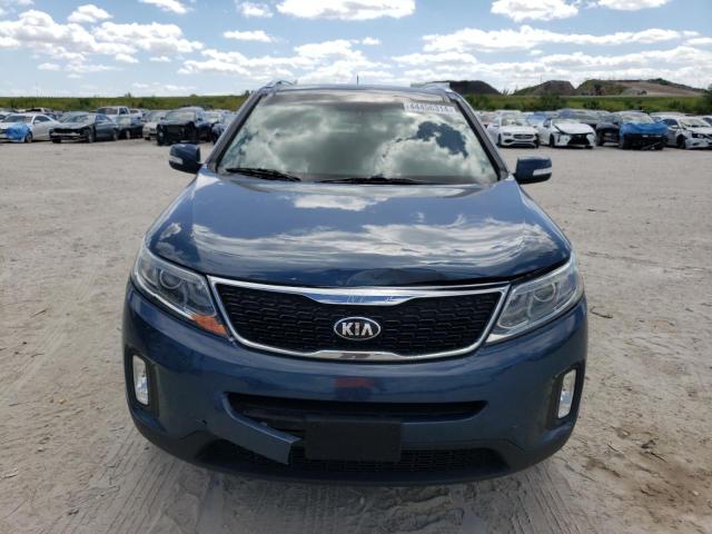 5XYKU4A70FG575606 - 2015 KIA SORENTO EX BLUE photo 5