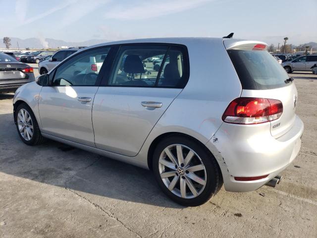 WVWDM7AJ6BW242796 - 2011 VOLKSWAGEN GOLF SILVER photo 2