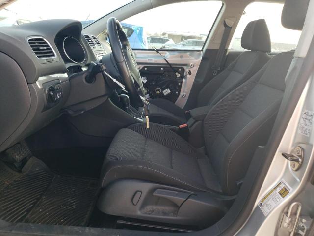 WVWDM7AJ6BW242796 - 2011 VOLKSWAGEN GOLF SILVER photo 7