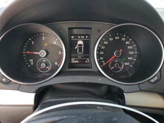 WVWDM7AJ6BW242796 - 2011 VOLKSWAGEN GOLF SILVER photo 9