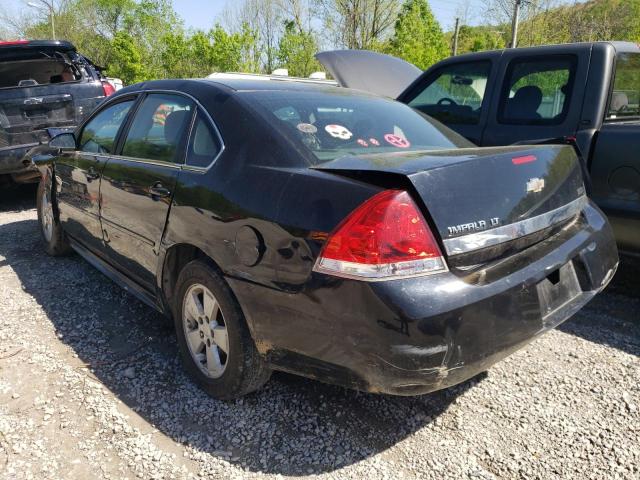 2G1WG5EK9B1177739 - 2011 CHEVROLET IMPALA LT BLACK photo 3