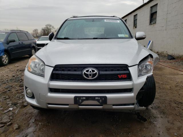 JTMBK32V395078236 - 2009 TOYOTA RAV4 SPORT SILVER photo 5