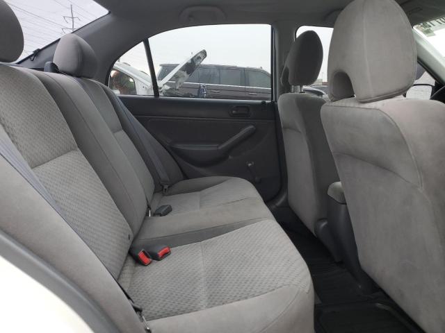 2HGES16394H643991 - 2004 HONDA CIVIC DX VP WHITE photo 10