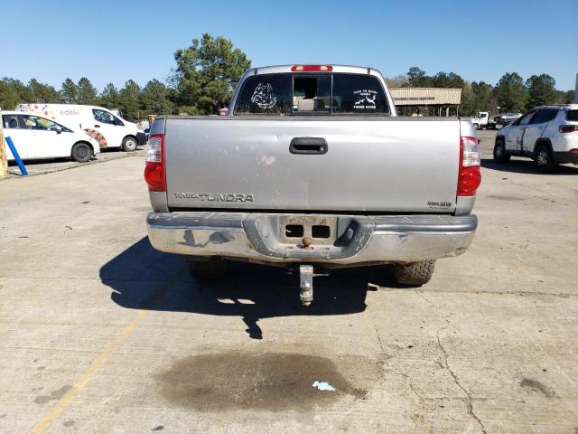 5TBRU34126S475325 - 2006 TOYOTA TUNDRA ACCESS CAB SR5 SILVER photo 6