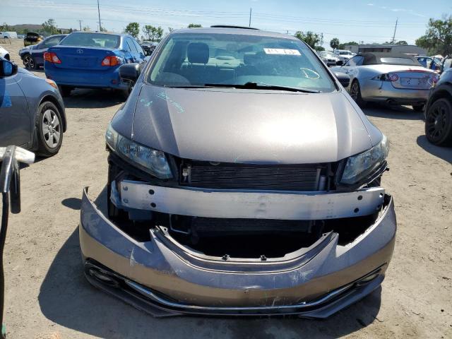 19XFB2F91FE257562 - 2015 HONDA CIVIC EXL GRAY photo 5