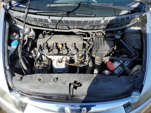 19XFA16669E024137 - 2009 HONDA CIVIC LX-S ვერცხლისფერი ფოტო 11