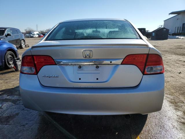 19XFA16669E024137 - 2009 HONDA CIVIC LX-S ვერცხლისფერი ფოტო 6