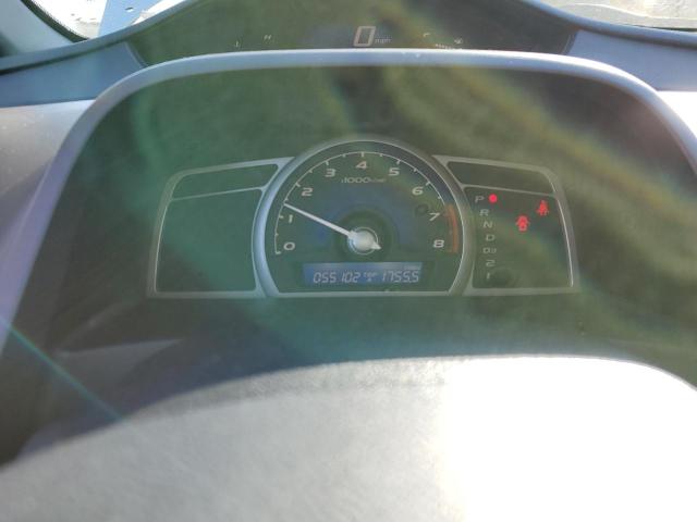 19XFA16669E024137 - 2009 HONDA CIVIC LX-S ვერცხლისფერი ფოტო 9