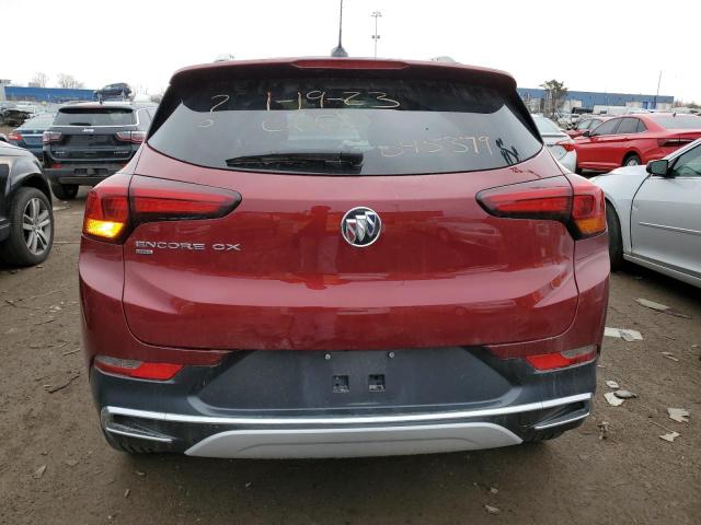 KL4MMGSL1PB045379 - 2023 BUICK ENCORE GX ESSENCE BURGUNDY photo 6