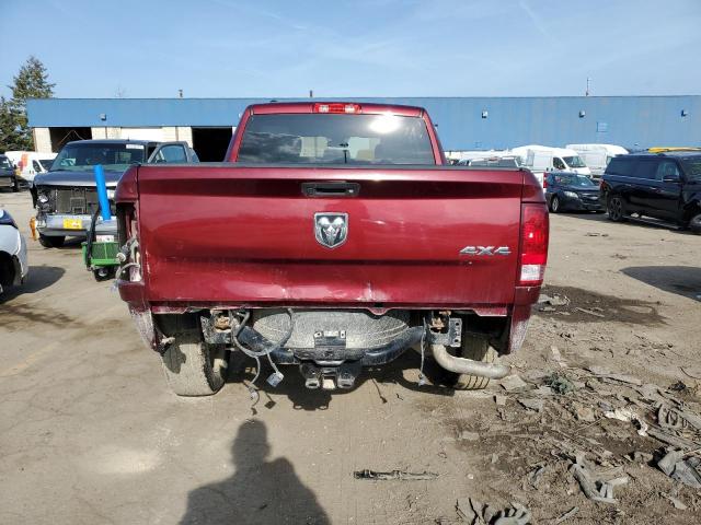 1C6RR7FG7JS326868 - 2018 RAM 1500 ST MAROON photo 6