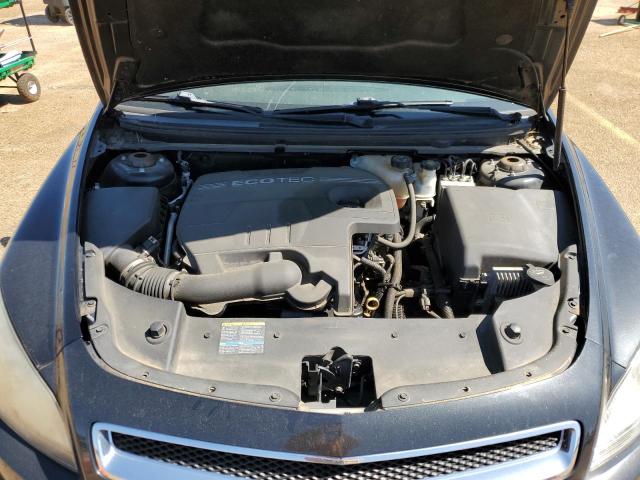 1G1ZC5EB3AF137284 - 2010 CHEVROLET MALIBU 1LT BLACK photo 11