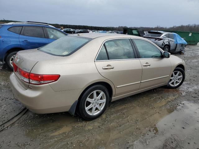 1HGCM66534A099194 - 2004 HONDA ACCORD EX BEIGE photo 3