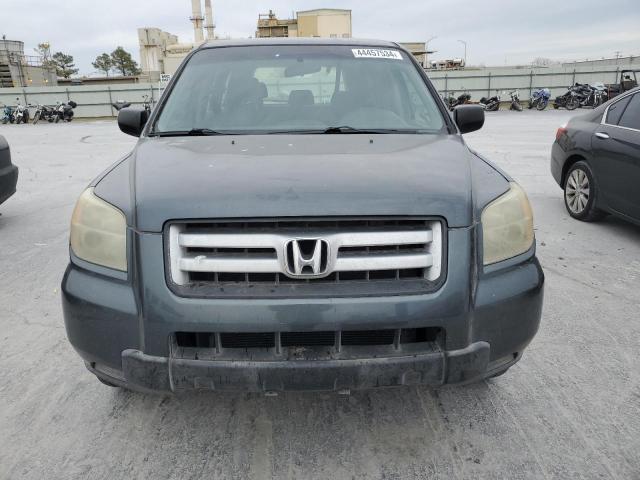 5FNYF28126B036213 - 2006 HONDA PILOT LX BLUE photo 5