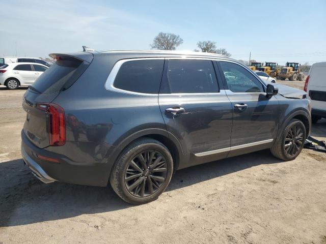 5XYP54HC8NG243787 - 2022 KIA TELLURIDE SX GRAY photo 3