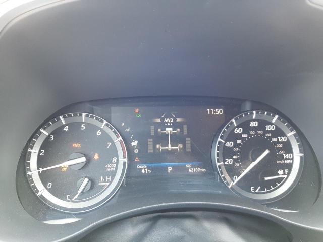 5TDGZRBH7MS117718 - 2021 TOYOTA HIGHLANDER XLE BLACK photo 9