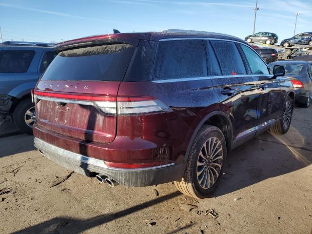 5LM5J7XC3MGL07387 - 2021 LINCOLN AVIATOR RESERVE RED photo 3